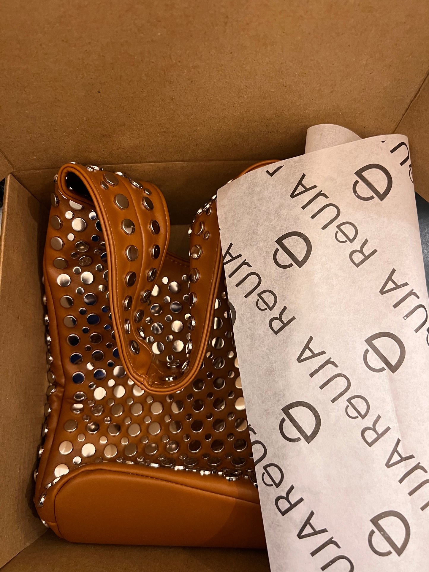 TUCCICHARMS Studded bag