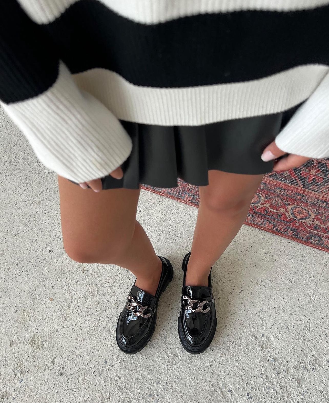 Chunky shoes with 3 straps