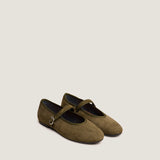 Denim Mary Jane Ballet Flats