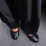 Cocoa Bow Ballet Flats