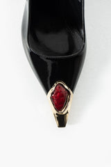 Gemstone Slingback Heels