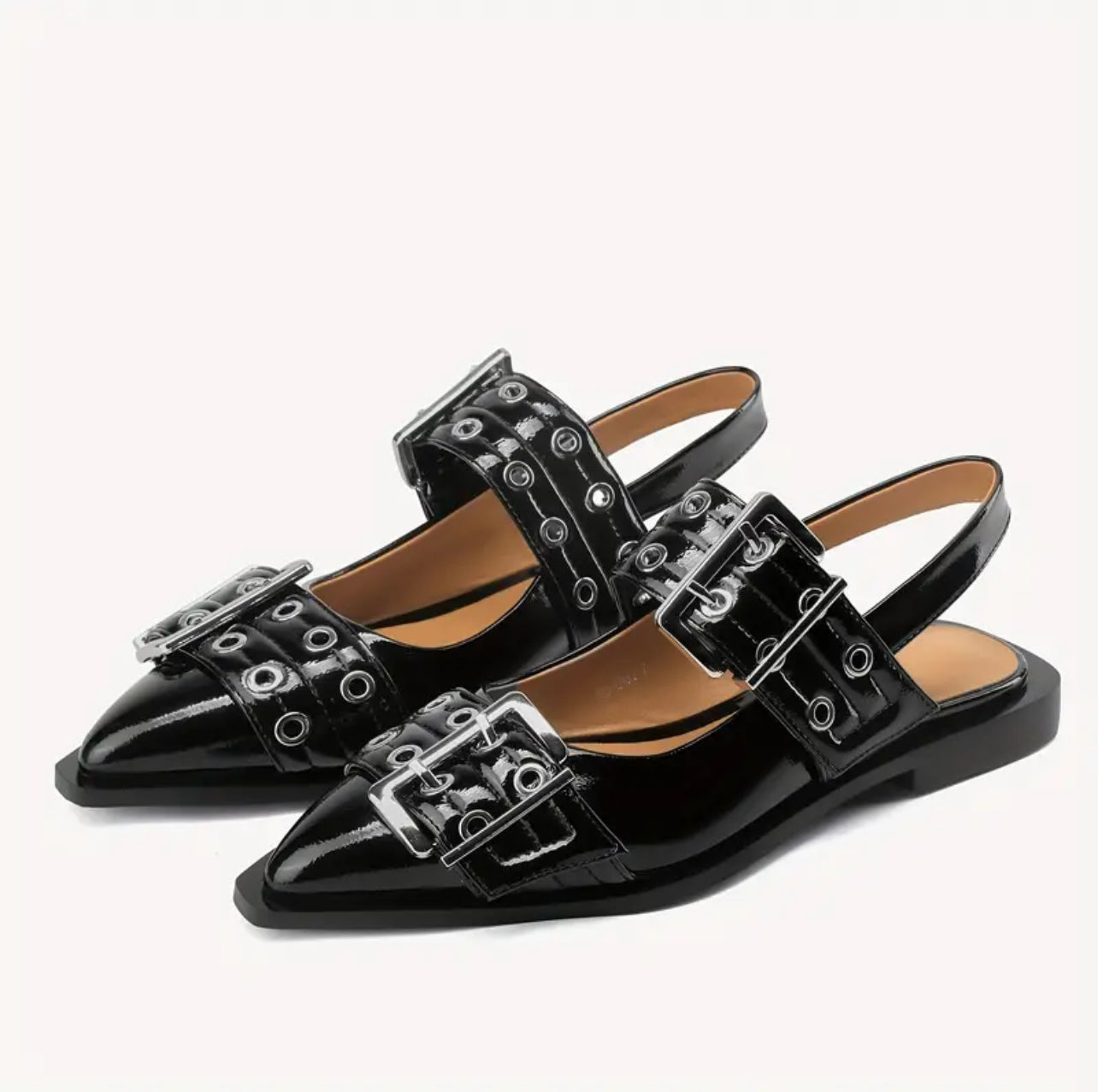 GRAYA BLACK PATENT