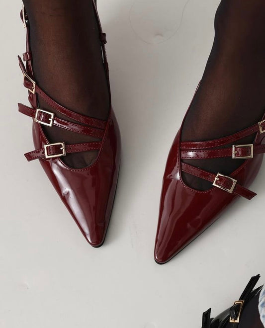 Multi TOE THREE STRAPS Heels