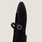 Denim Mary Jane Ballet Flats
