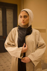 The Dimension Leather Coat