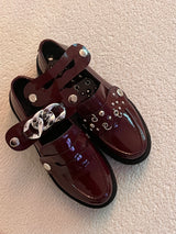 Chunky shoes with 3 straps