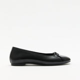 Cocoa Bow Ballet Flats