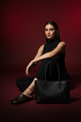 Intrecciato Luxe Tote - Bronze