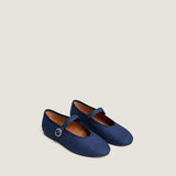 Denim Mary Jane Ballet Flats