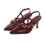 Multi TOE THREE STRAPS Heels