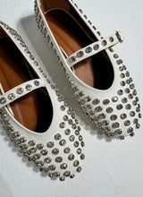 Studded BALLERINA STRAP FLAT