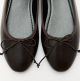 Cocoa Bow Ballet Flats