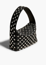 Studded Leather Shoulder Bag