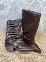 Vintage Leather Ankle Boots