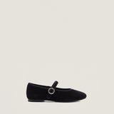 Denim Mary Jane Ballet Flats