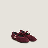 Denim Mary Jane Ballet Flats