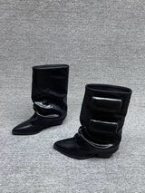 Vintage Leather Ankle Boots