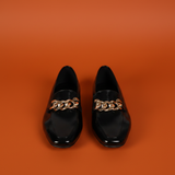 Noir Chain Loafer