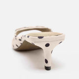 The  polka dots Heels