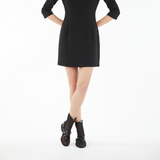 Sophia Mesh Boots - Black