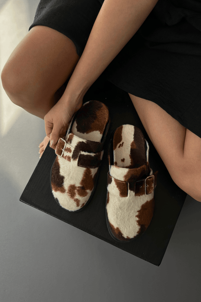 Animal Print Clogs