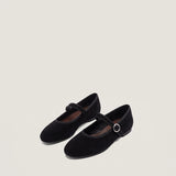 Denim Mary Jane Ballet Flats