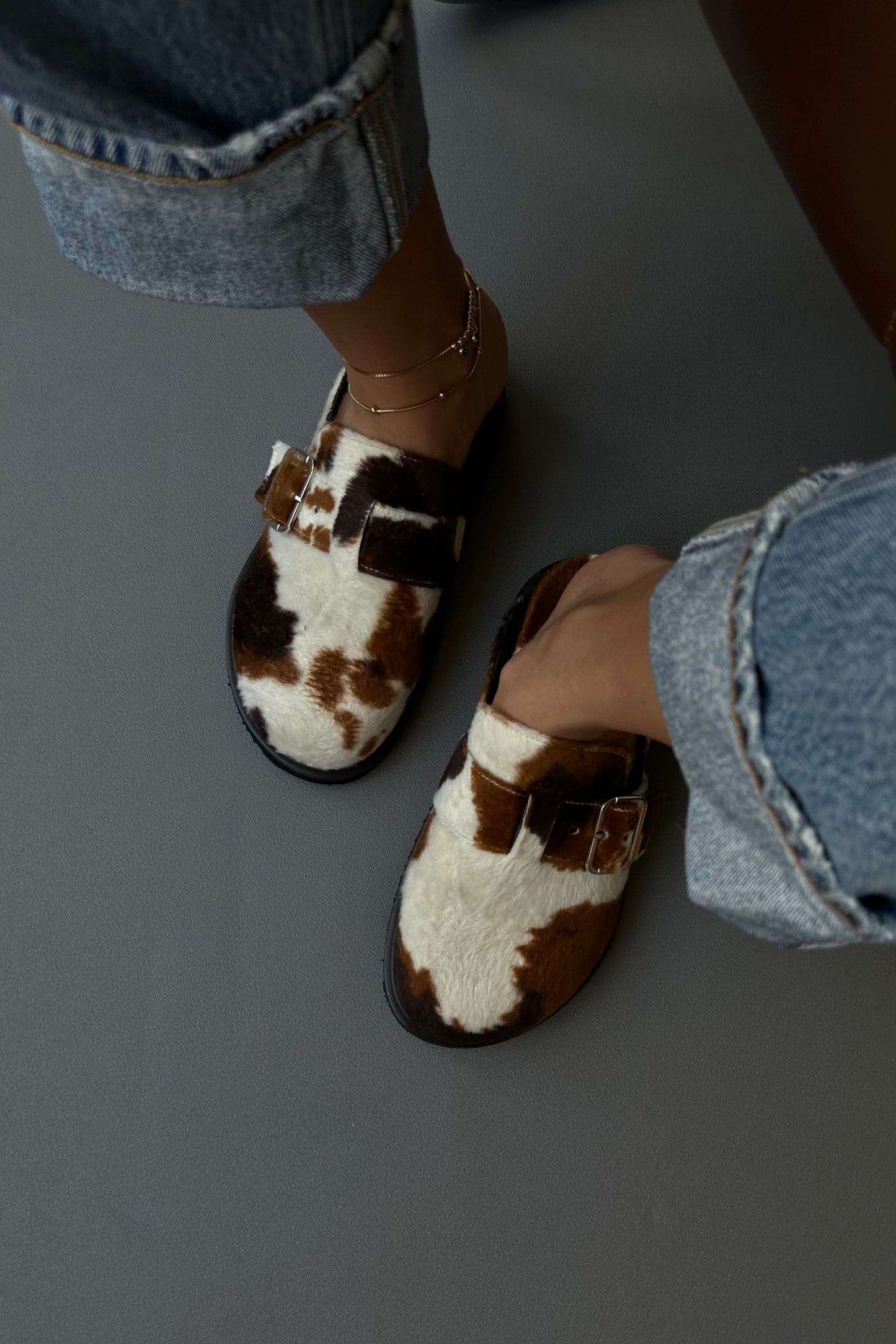 Animal Print Clogs