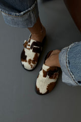 Animal Cow Print Clogs