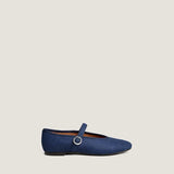 Denim Mary Jane Ballet Flats