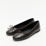 Cocoa Bow Ballet Flats