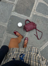 Patent Leather multi straps  Flats