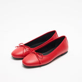 Cocoa Bow Ballet Flats