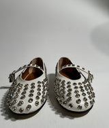 Studded BALLERINA STRAP FLAT
