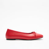 Cocoa Bow Ballet Flats
