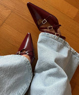 Multi TOE THREE STRAPS Heels