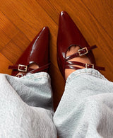 Multi TOE THREE STRAPS Heels