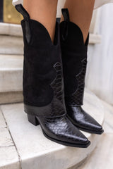 Merlin Embroidered Cow boy