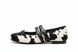 Black Cow Print - Side View