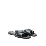Black Slide Sandal – No Logo