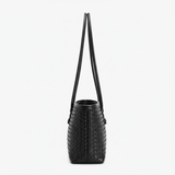 Black tote - side view