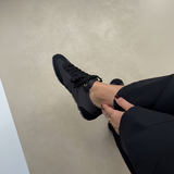 Brown sneakers - floor angle 1:1