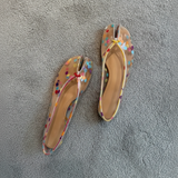 Clear Tabi Flat Lay on Carpet