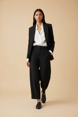 Full Body - Black Loafers