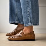 Loafer burgundy pair 1:1