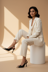 Gemstone Slingback Heels