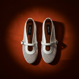 White pair top-down dramatic