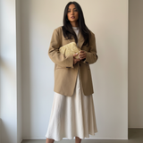 Woven Raffia Clutch Editorial
